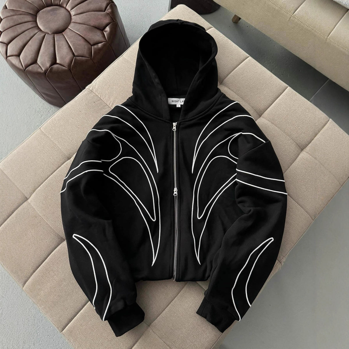HOODIE CIERRE Cardigan Top