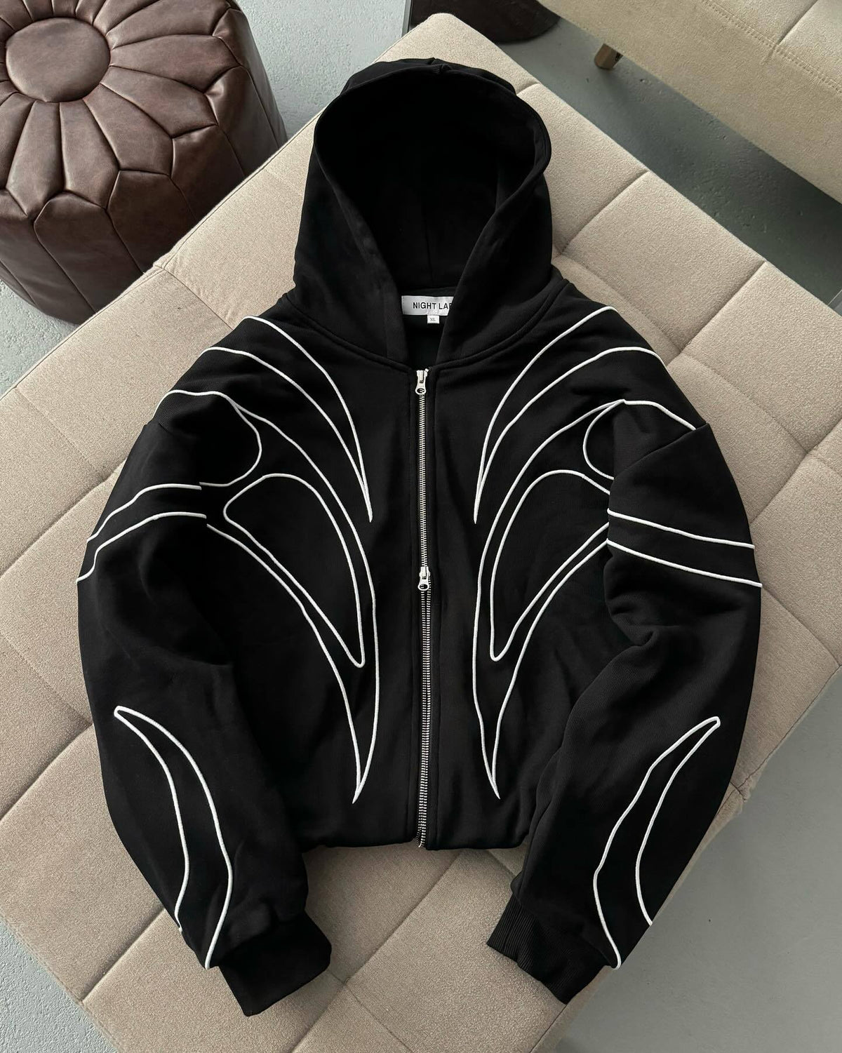 HOODIE CIERRE Cardigan Top